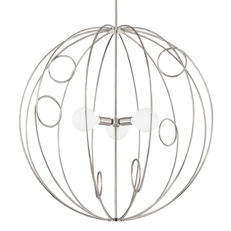 Mitzi Alanis Pendant Light in Polished Nickel