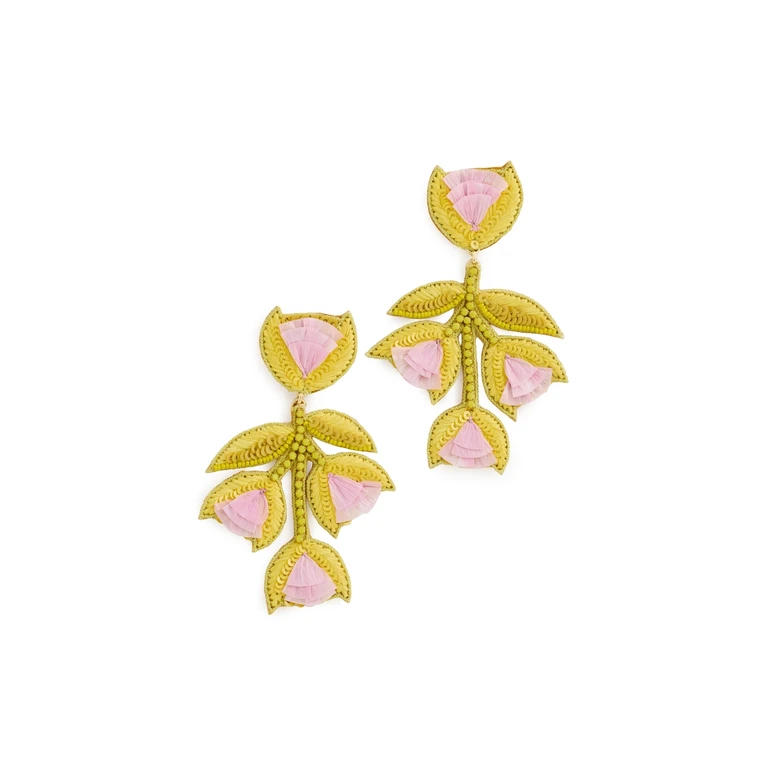 Mignonne Gavigan Esposa Earrings Pink Multi One Size