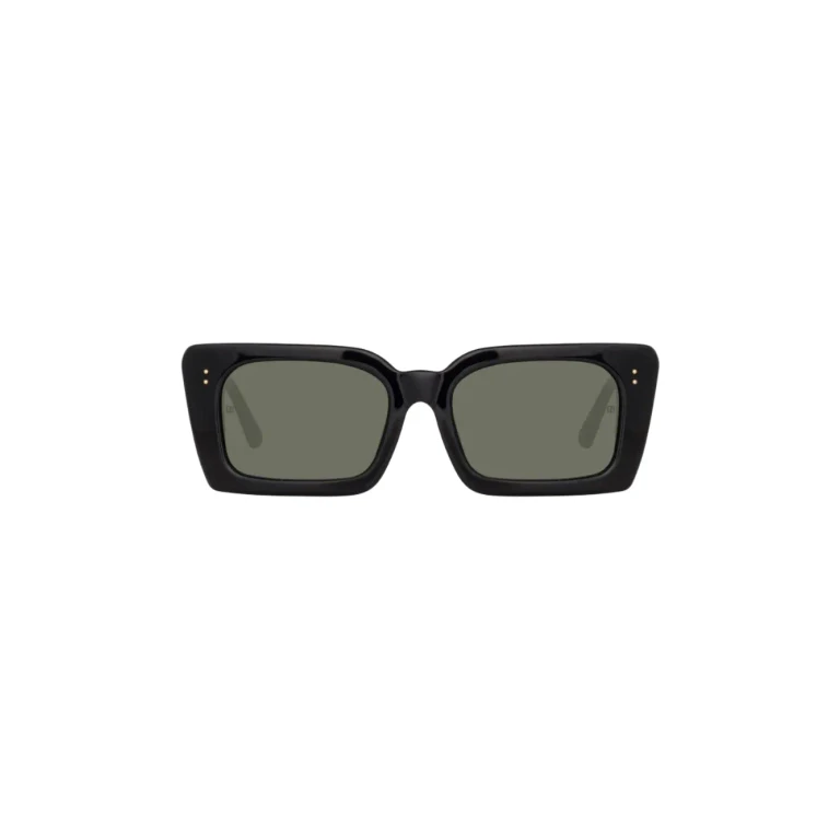 Linda Farrow Nieve - Black Sunglasses