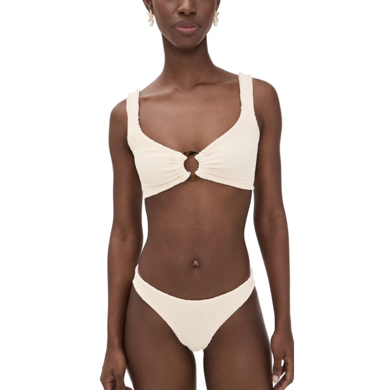 Hunza G Julia Bikini Set Blush One Size
