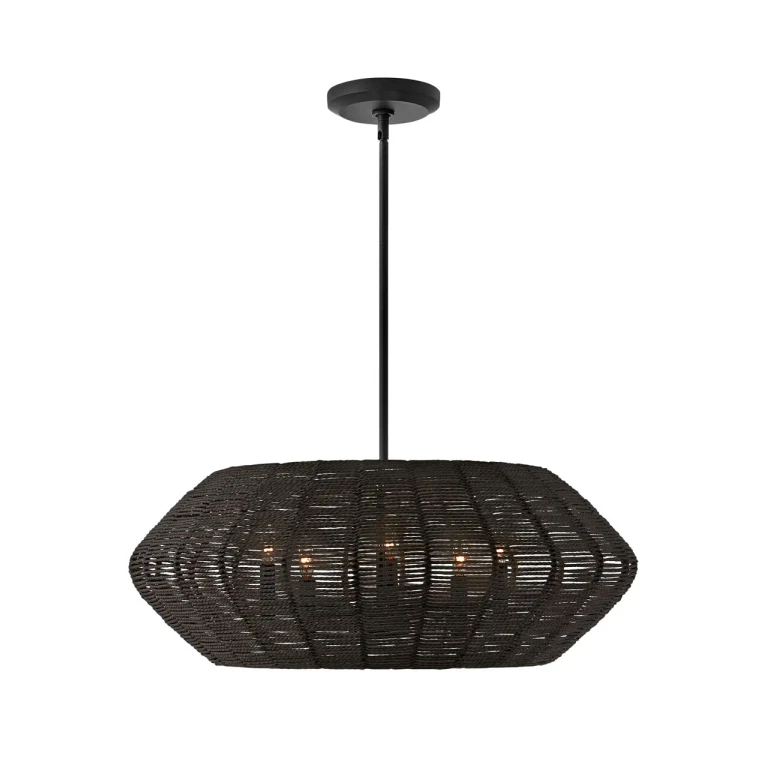 Luca 5-Light Chandelier In Black*