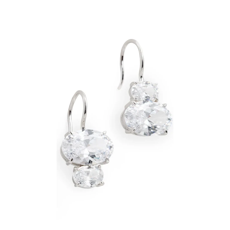 SHASHI Esme Earring Silver One Size