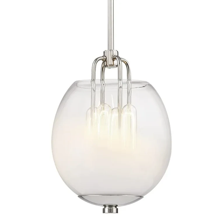 Sawyer 4-Light 12" Pendant Light in Polished Nickel