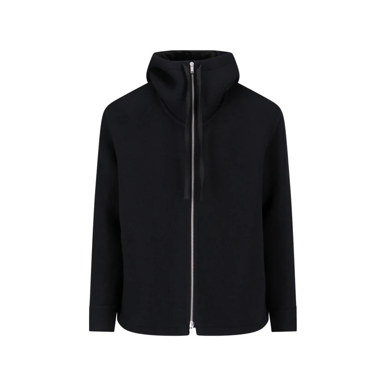 Jil Sander Jackets Black Virgin Wool - Men