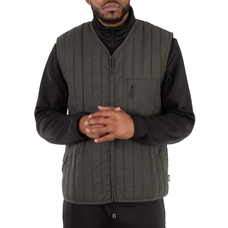Rains Mens Green Banja Liner Vest