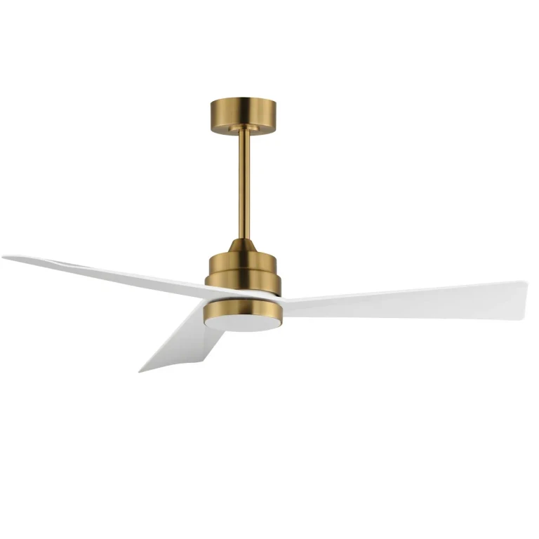 Natural Aged Brass 60"Ceiling Fan from the Vortex Collection
