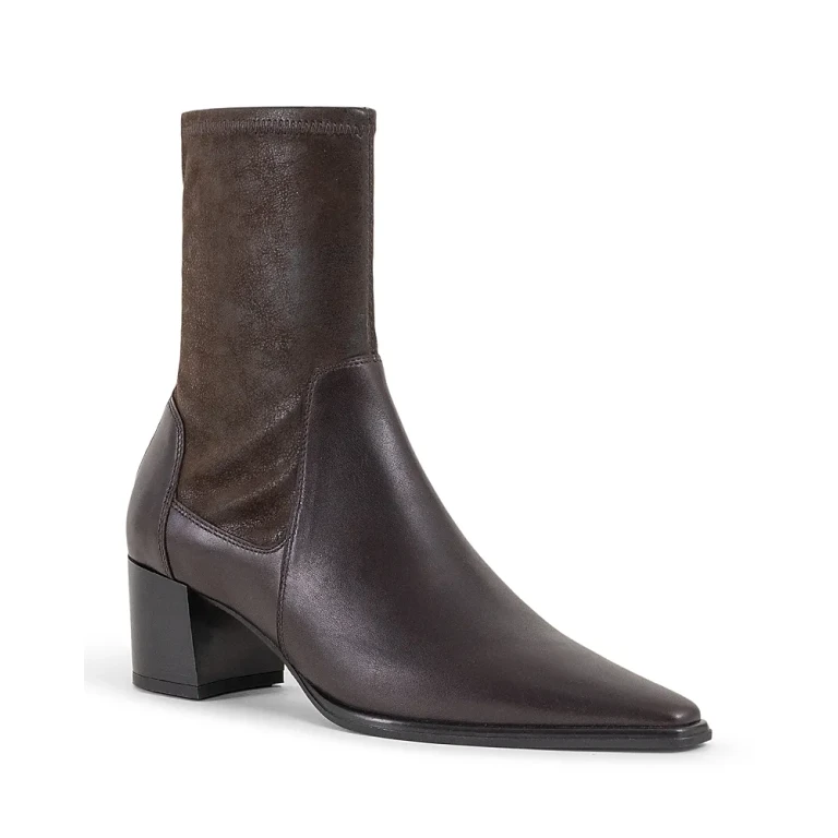 Women's Giselle Pointed Toe Block Heel Ankle Boots