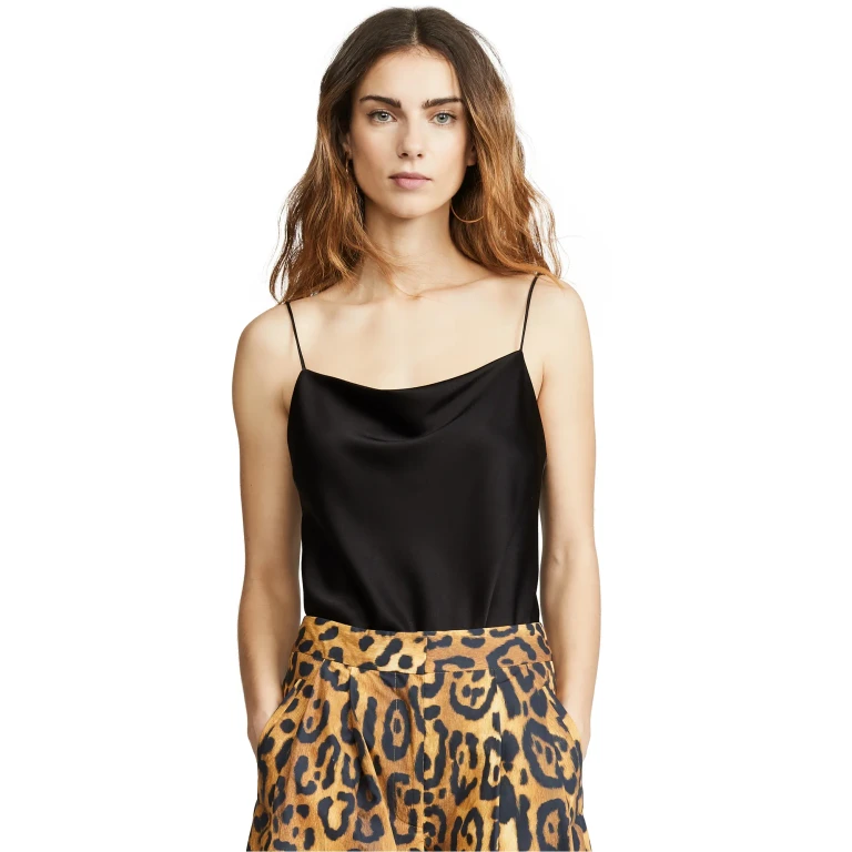 ALICE + OLIVIA Harmon Thong Bodysuit Off White XS