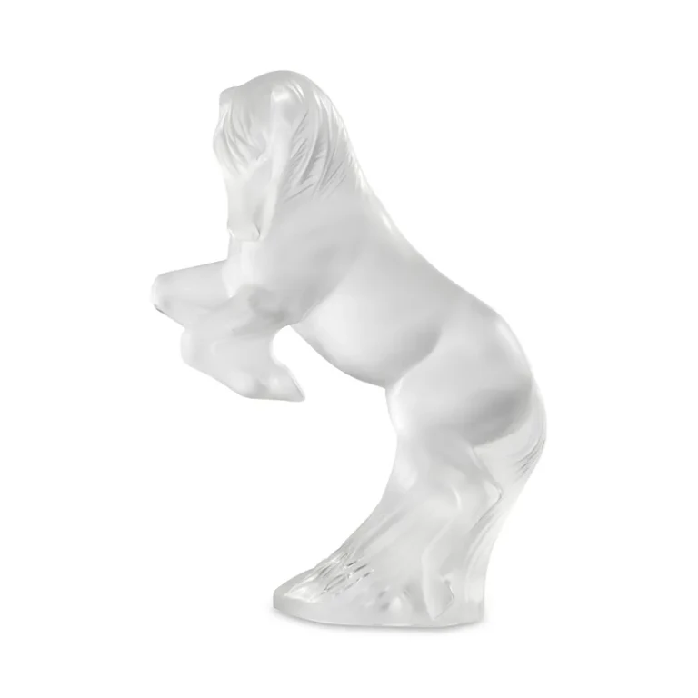 Lalique Prancing Horse Sculpture, Small