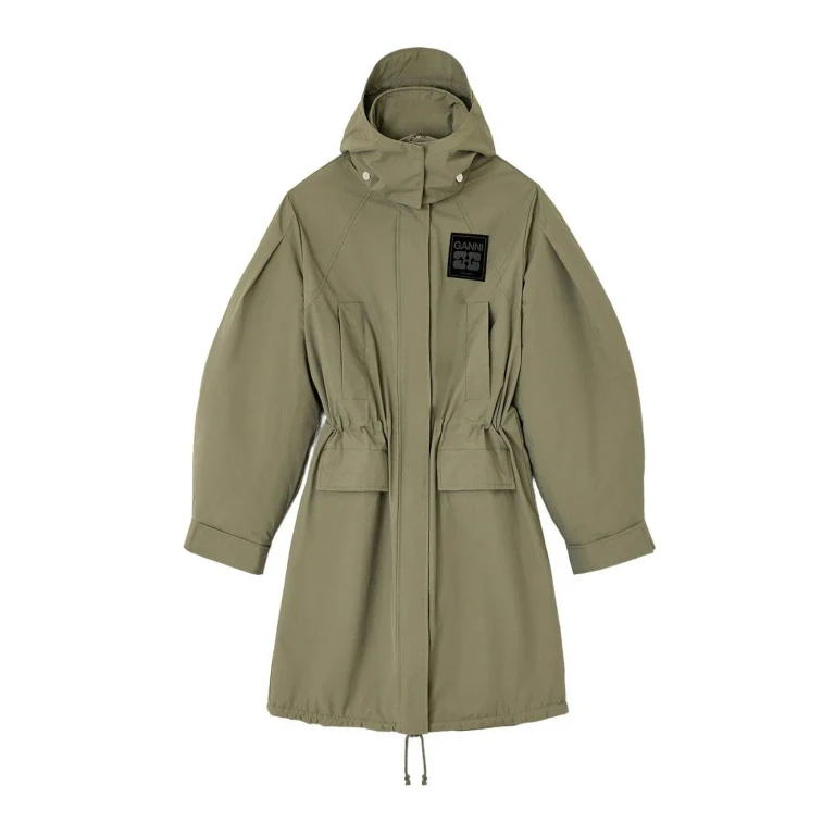 Ganni Parka - Vert