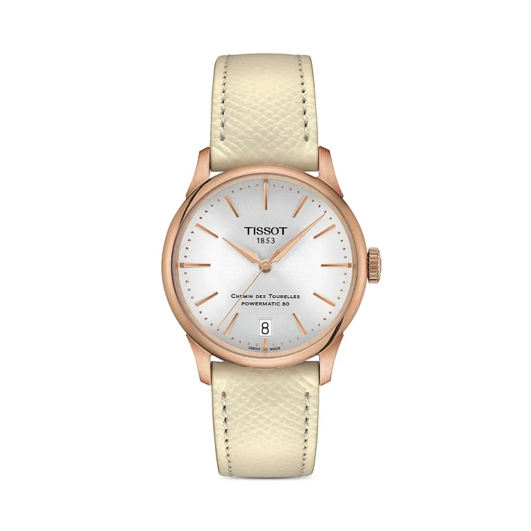 Tissot Chemin des Tourelles Powermatic 80 Watch, 34mm