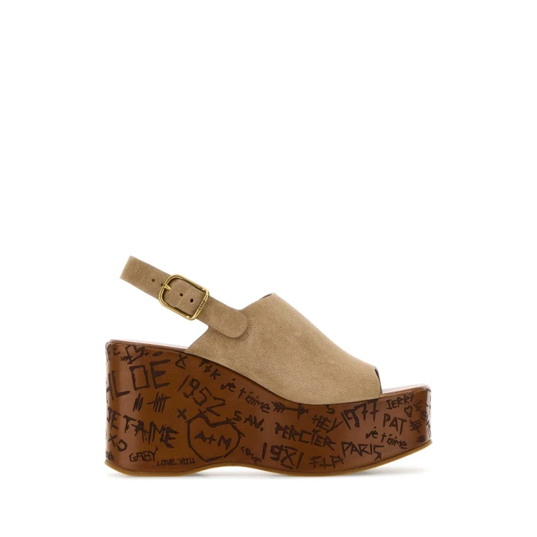 Chloé Maxime Wedge Sandals