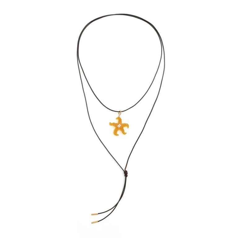 éliou Estrella Necklace Clear One Size