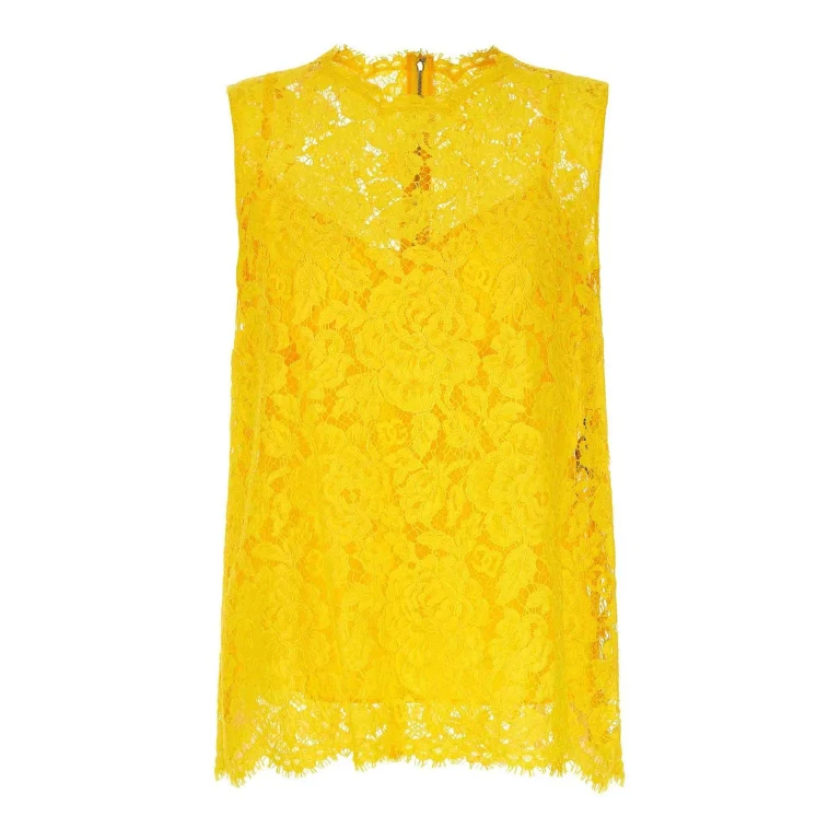 돌체앤가바나 옐로우 탑