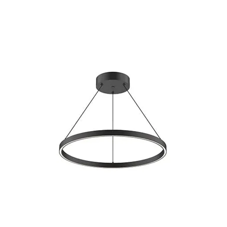 Kuzco Cerchio Pendant Light in Black