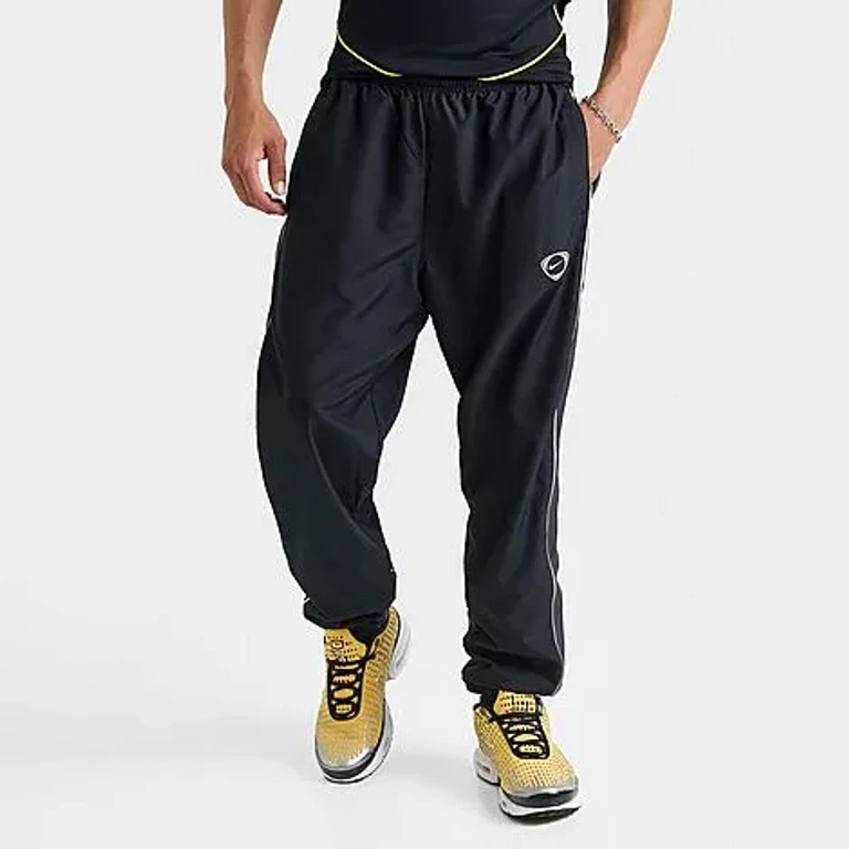 Nike Men's Academy+ Repel Woven Soccer Pants in Black/Anthracite/White Size: XS