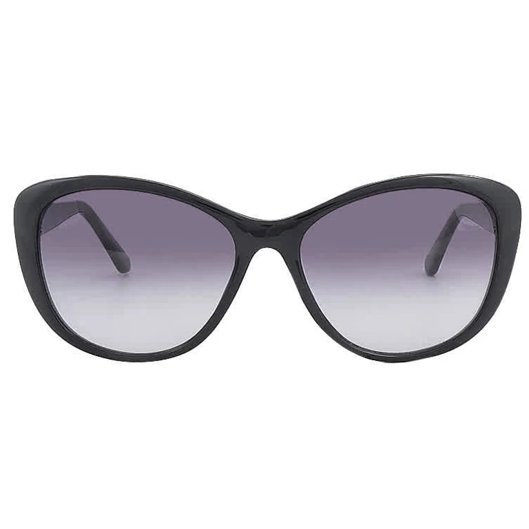 Calvin Klein Grey Butterfly Ladies Sunglasses CK19560S 001 57