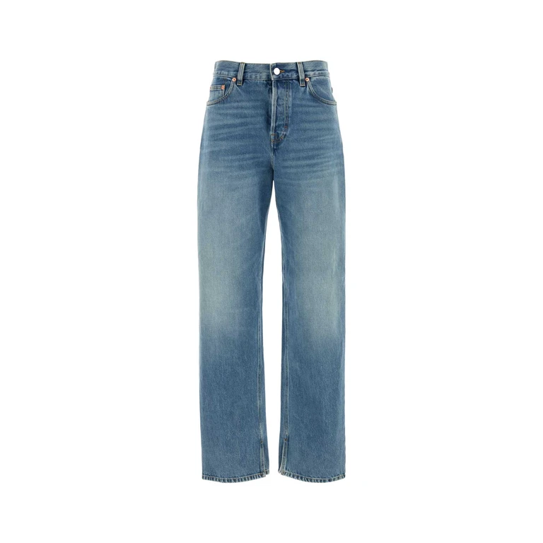 Gucci Denim Jeans Lightblue Exterior: Cotton - Women