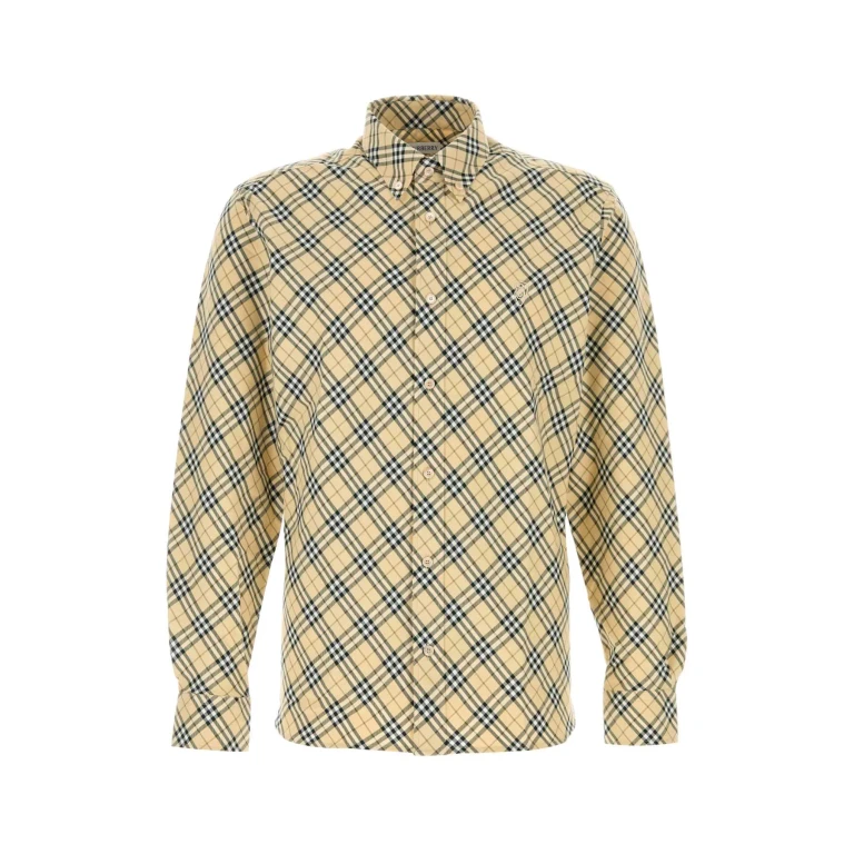 Burberry Embroidered Cotton Shirt
