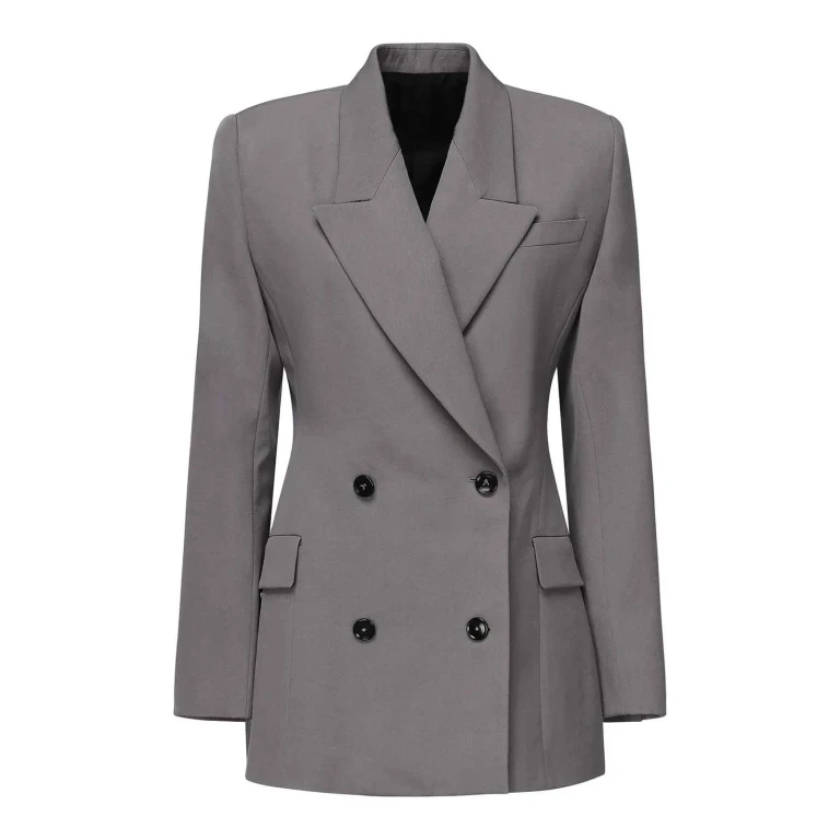 Alaïa Blouson Rembourré - Gris
