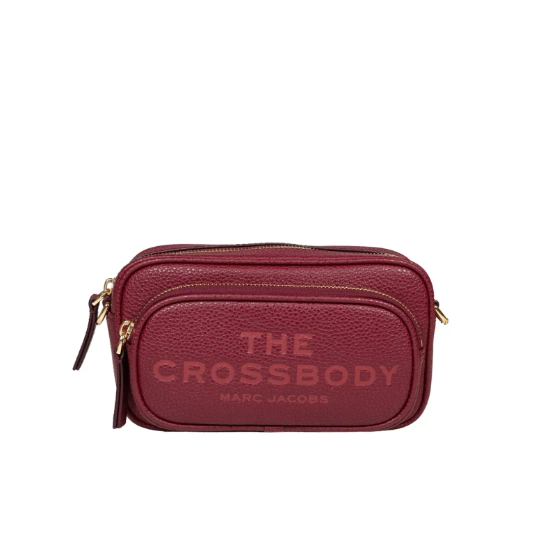 Marc Jacobs The Crossbody Shoulder Bag In Bordeaux Leather