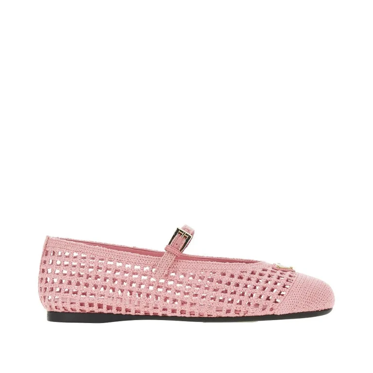 Ballerines en crochet Prada pour femme