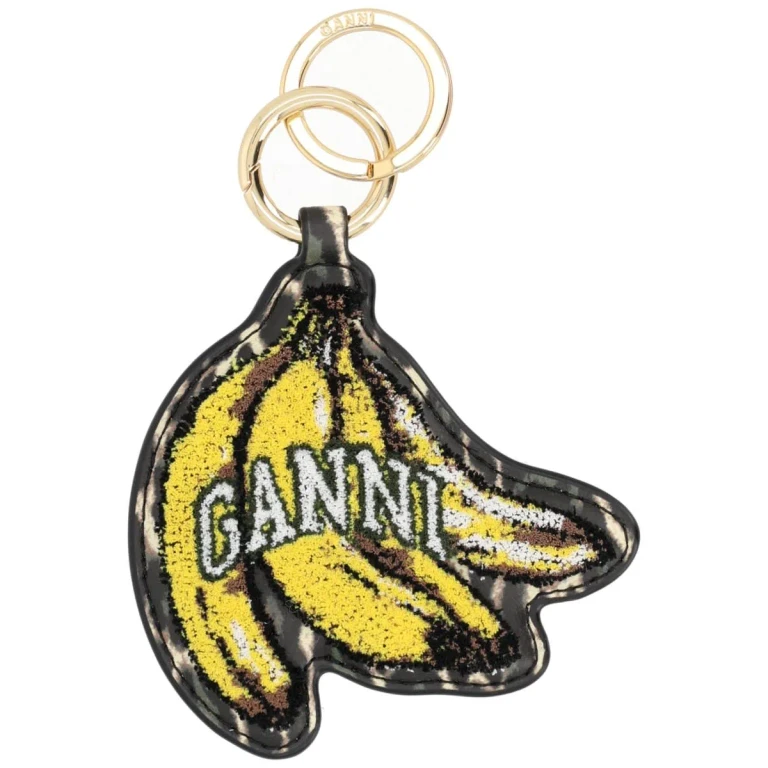 Ganni Keychain banana