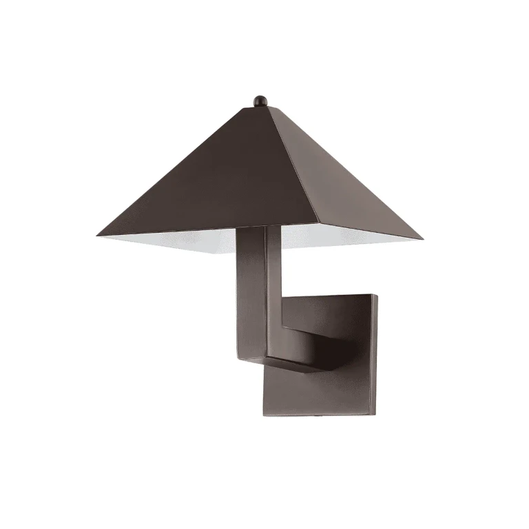 Bronze One Light Wall Sconce from the Knight Collection