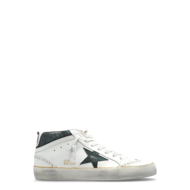Golden Goose Mid Star Double Quarter Sneakers