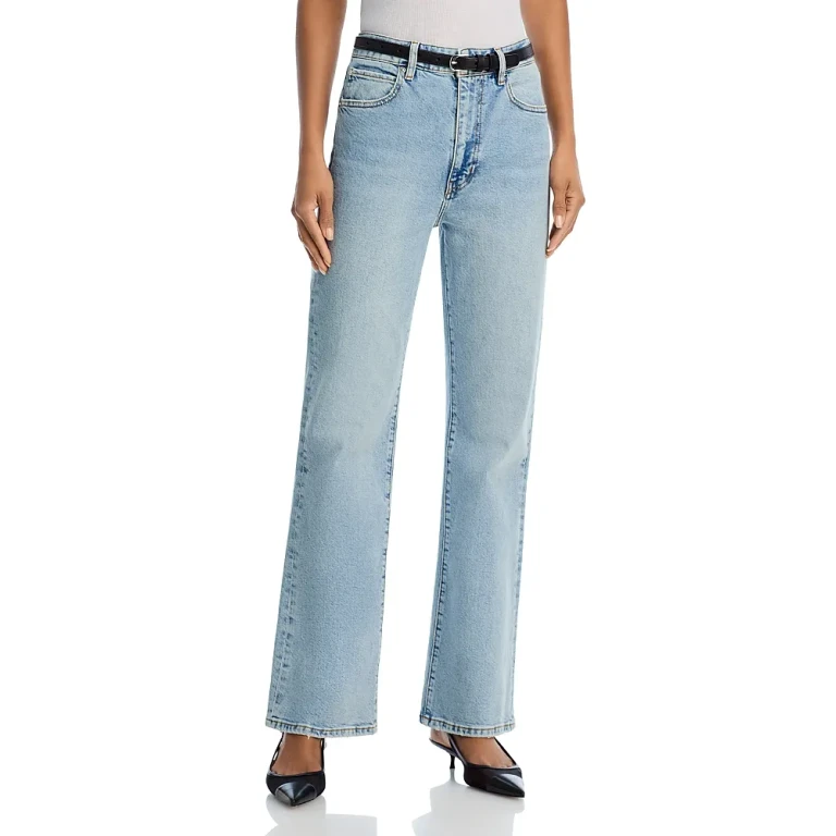 Frame The Pixie Arrow Flare Jeans in Dolly