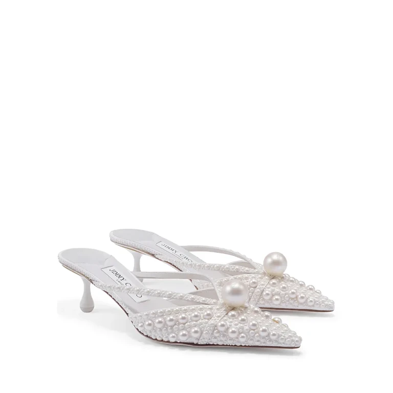 Jimmy Choo Women's Sana 50 Mule Pumps