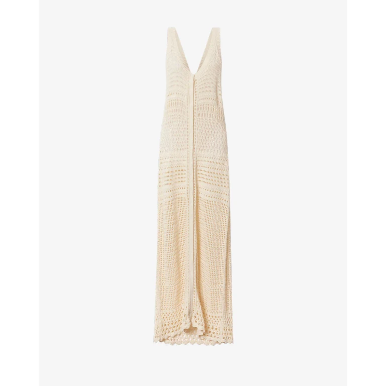 Robe Zaro - Femme - Écru - Taille 34 - Marant Étoile
