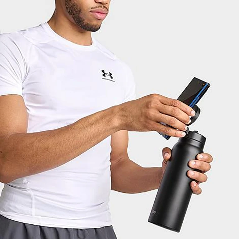 Ringo Pro Phone Mount 24oz Water Bottle in Black Size: 24 Oz.