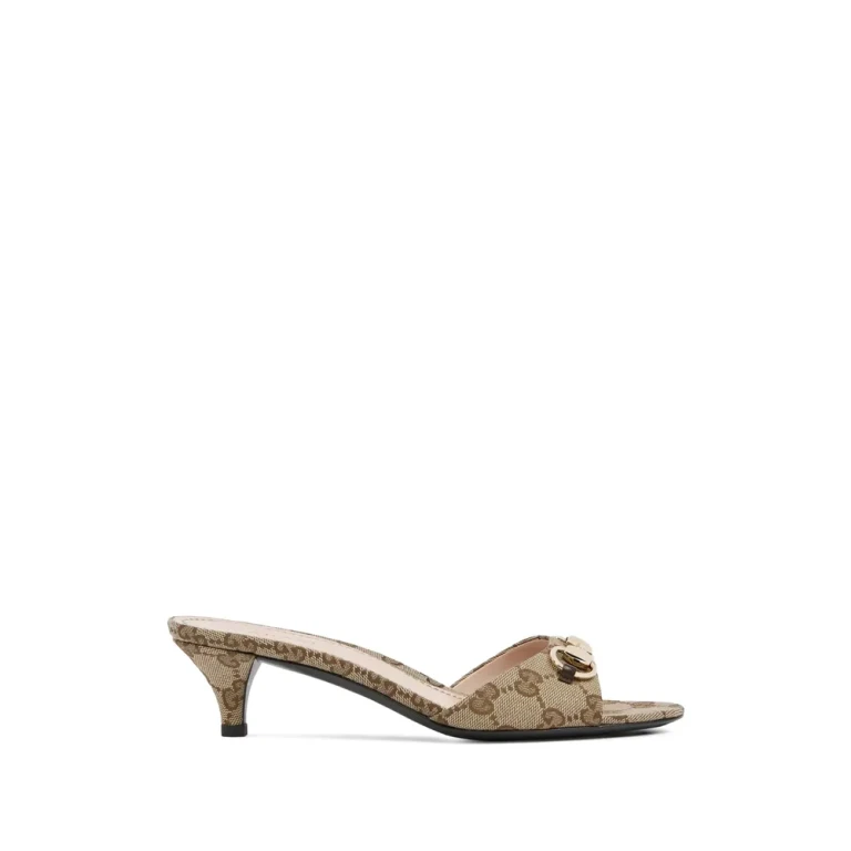 Gucci GG Patterned Sandals