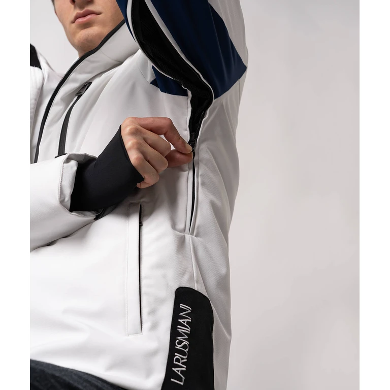 Larusmiani Jacket Ski Collection Capsule White Sportwear - Men