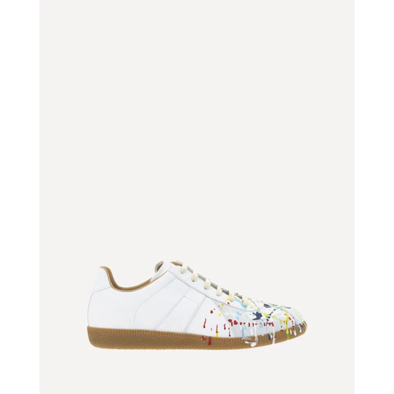 메종 마르지엘라 남성 가죽 스니커즈 (사이즈 40)