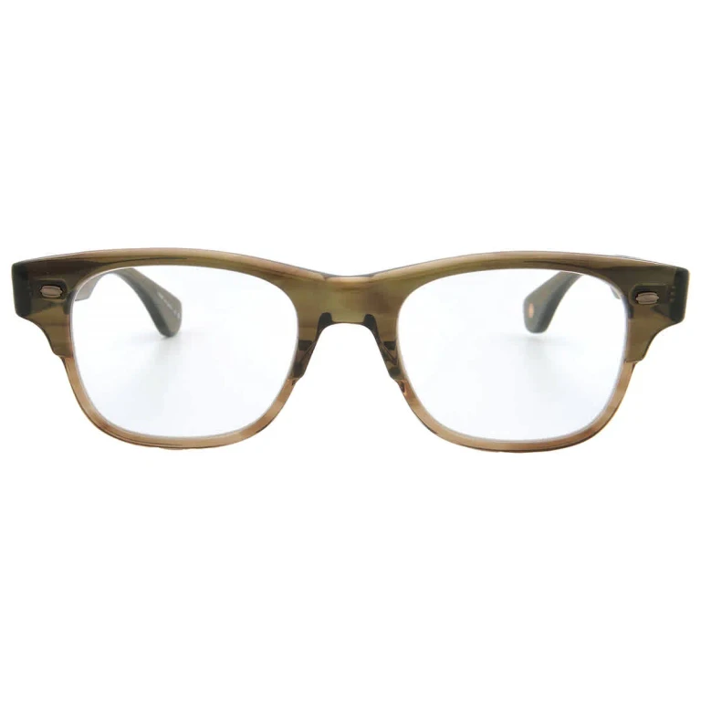 Garrett Leight RODRIGUEZ Demo Rectangular Eyeglasses 1124 OT 48