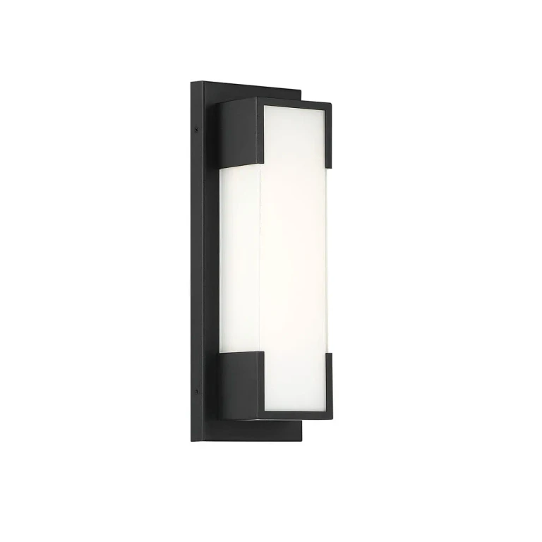 Black LED Outdoor Wall Mount from the Thornhill Collection