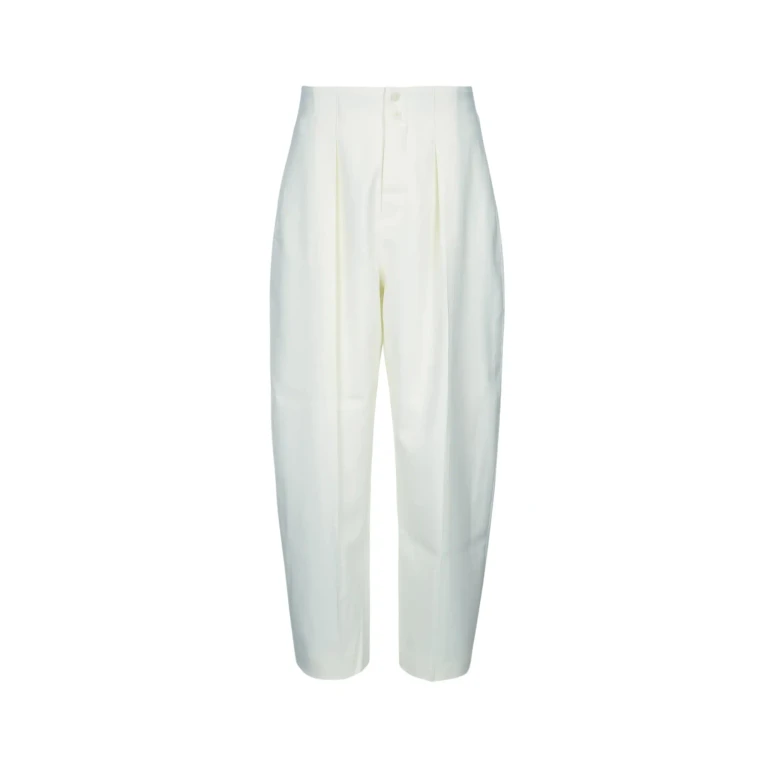 Jacquemus Le Pantalon Moisson White Pantaloni - Men