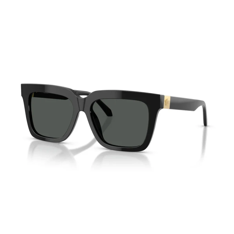 Versace Grey Square Ladies Sunglasses VE4498 GB1/87 55