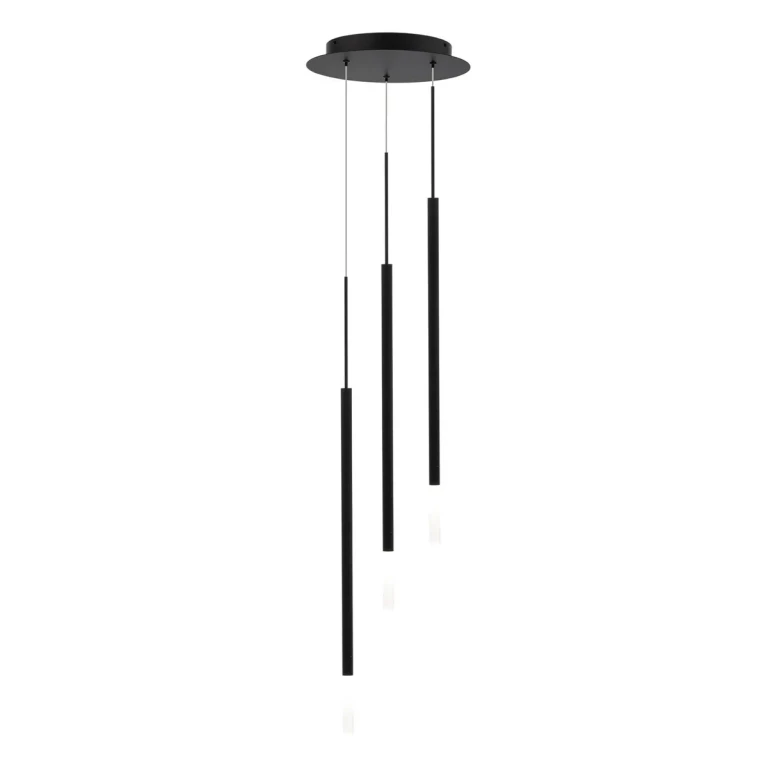 Black LED Chandelier from the Viggo Collection