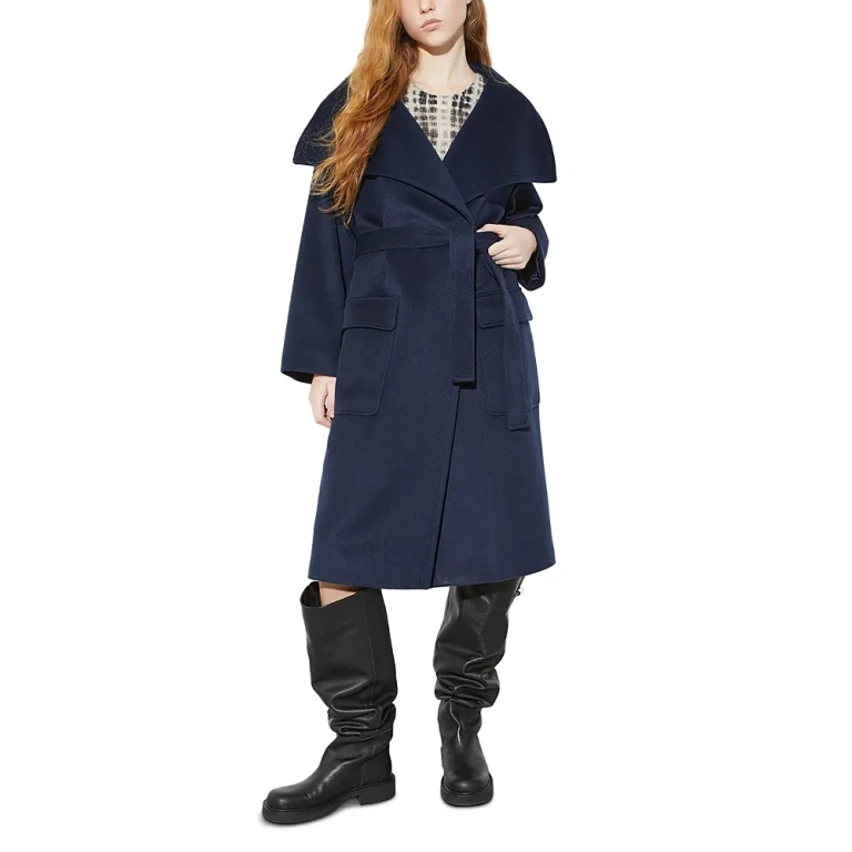 Max & Co. Wool & Cashmere Belted Coat