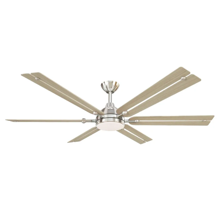 Brushed Nickel 56" Ceiling Fan from the Allegata Collection