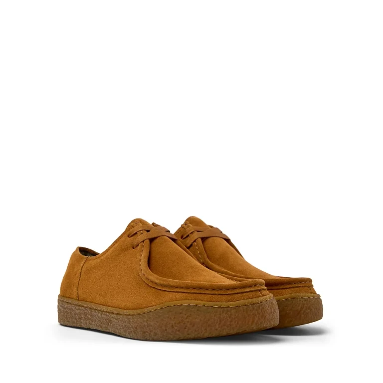 Camper Men's Brown Peu Terreno Wallabee Shoes