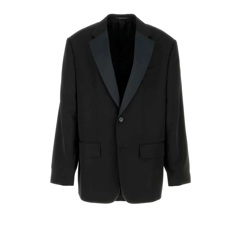 Balenciaga Jackets Black Wool - Men