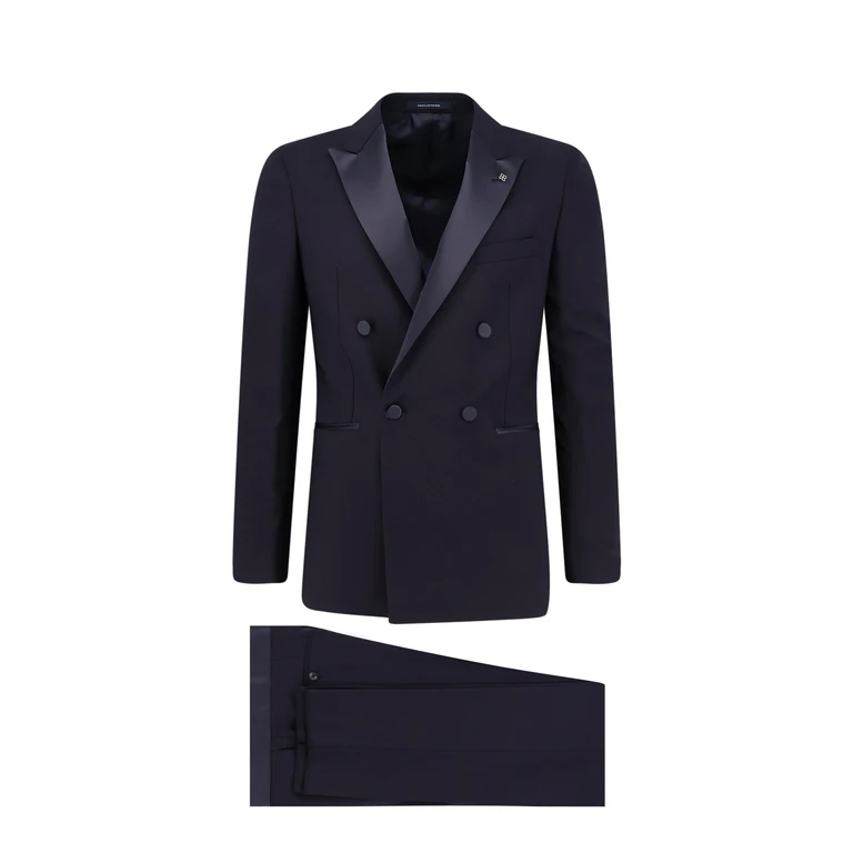 Tagliatore Dresses Black Lana Vergine - Men