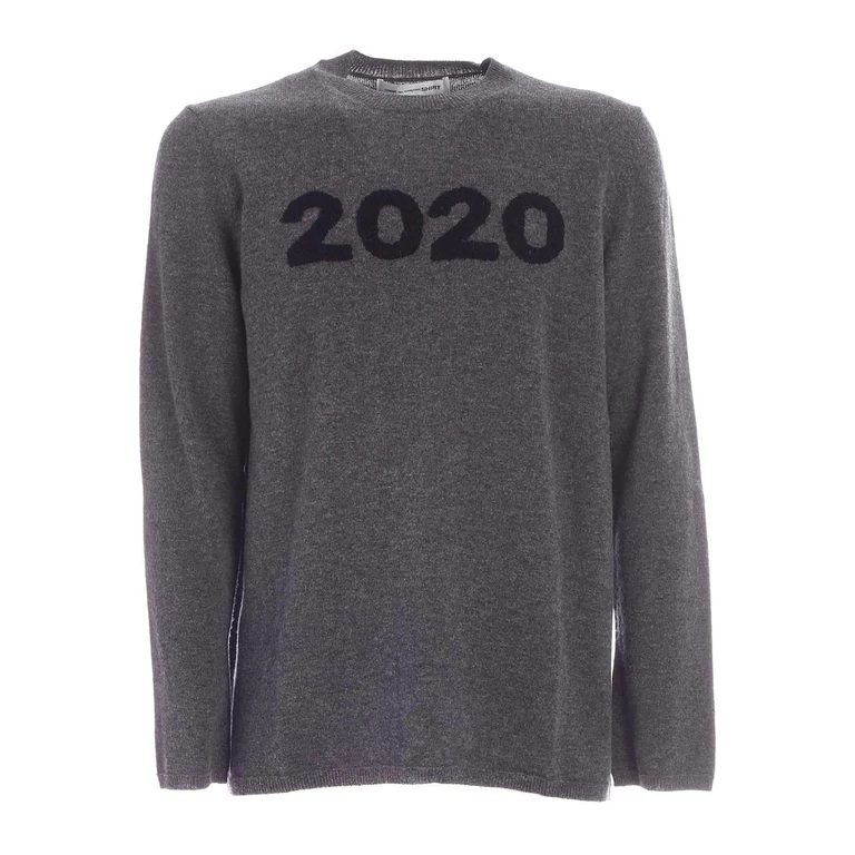 Comme Des Garcons Shirt Pull Col Rond - Blanc