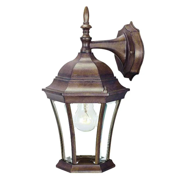 Bryn Mawr 1-Light Burled Walnut Wall Light