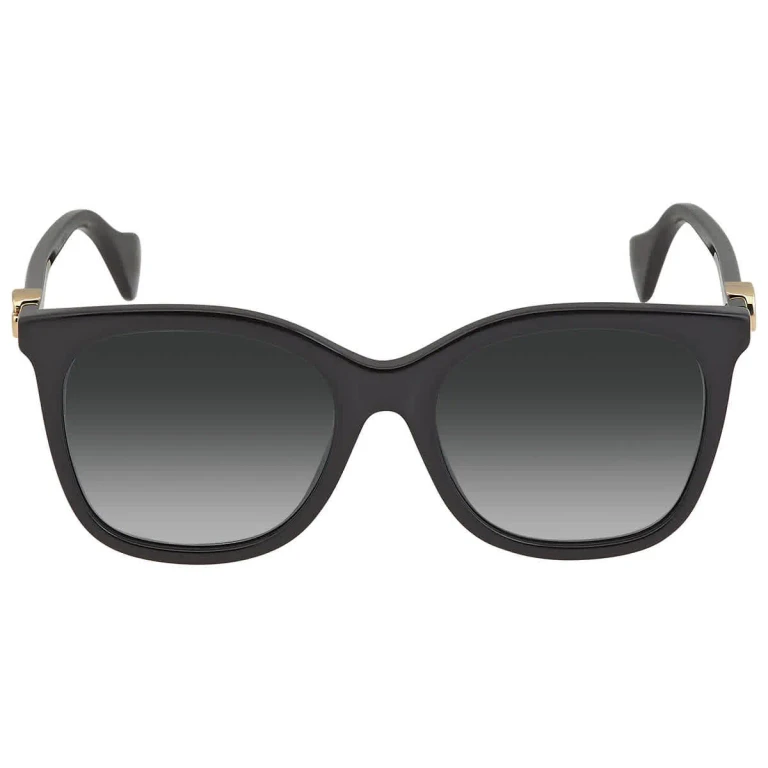Gucci Grey Butterfly Ladies Sunglasses GG1071S 001 55