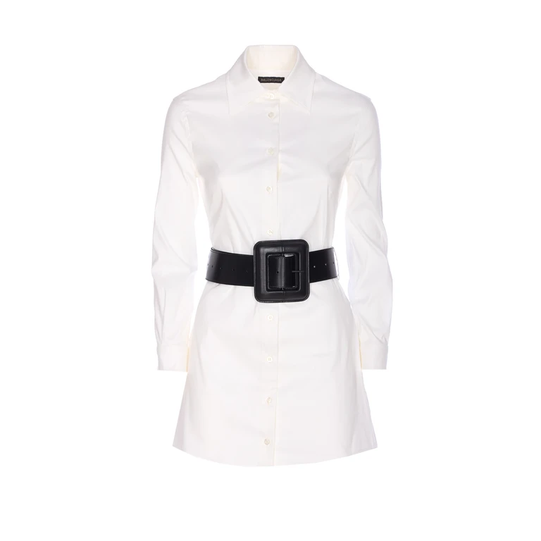 Balenciaga Dresses White Cotton - Women